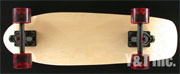 スケートボード ターボ ミニクルーザー ナチュラル ランダル125ブラック グラビティ66mm ターボABEC7