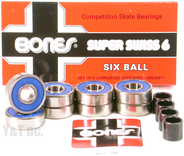 物品 <BR>BONES ボンズ <BR>SWISS スイス SKATE BEARING