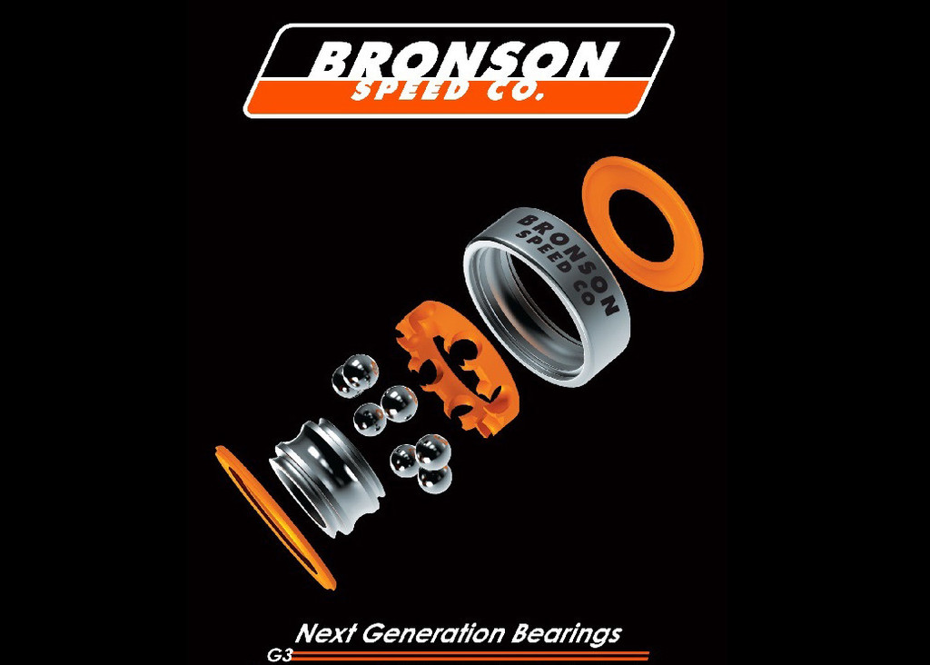 BRONSON BEARING ブロンソン ベアリング CERAMICS スケートボード スケボー - 1