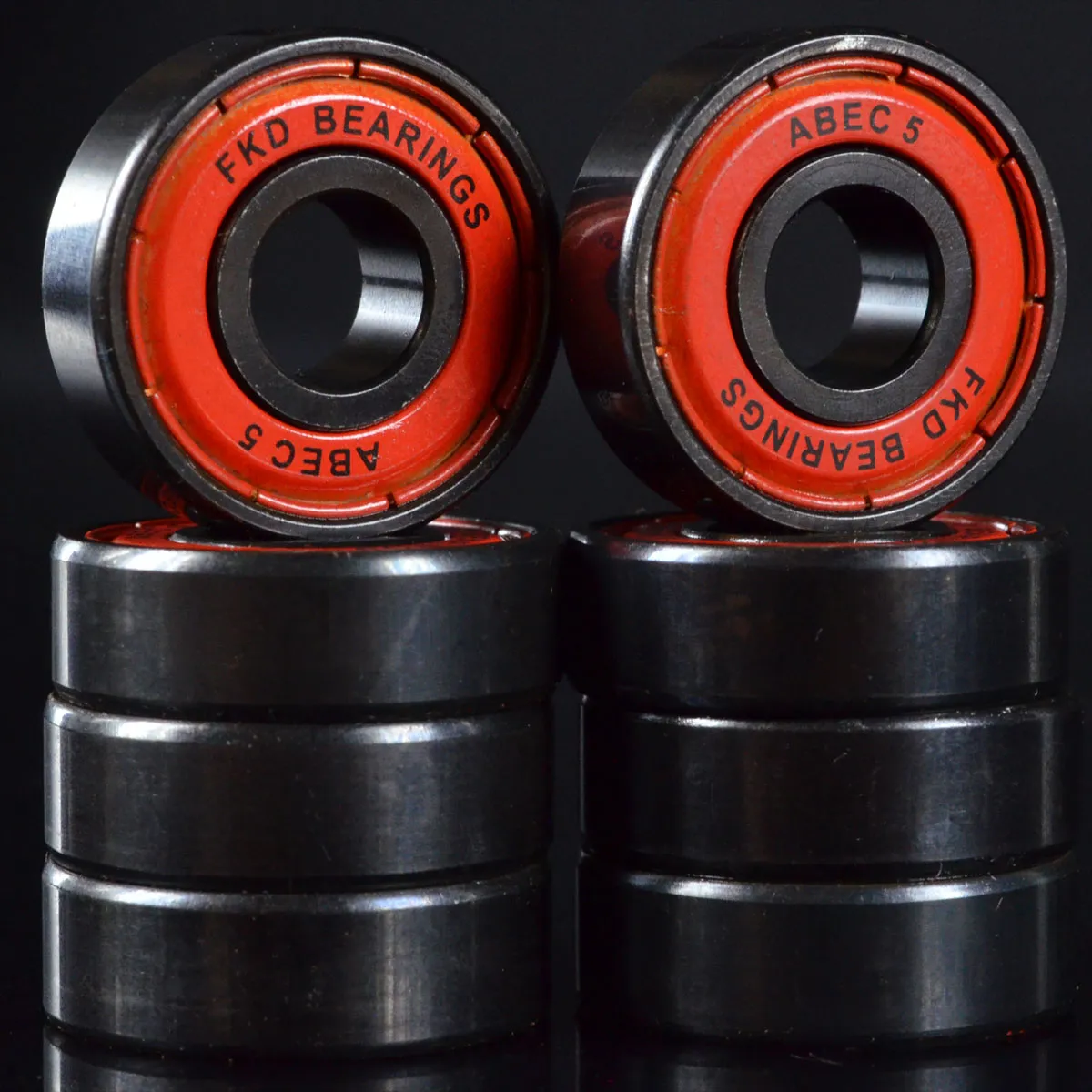 FKD ベアリング ABEC5 レッドの画像1 画像:FKD ベアリング ABEC5 レッド_1