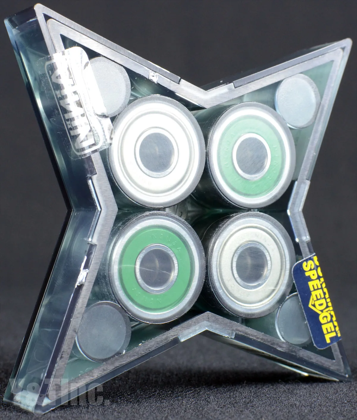 ニンジャベアリング ABEC3 グリース 手裏剣の画像2 画像:ニンジャベアリング ABEC3 グリース 手裏剣_2