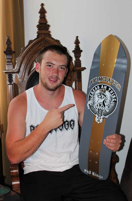 SK8KINGS AXE2.5 WOODY SLALOM JOE MCLAREN 4