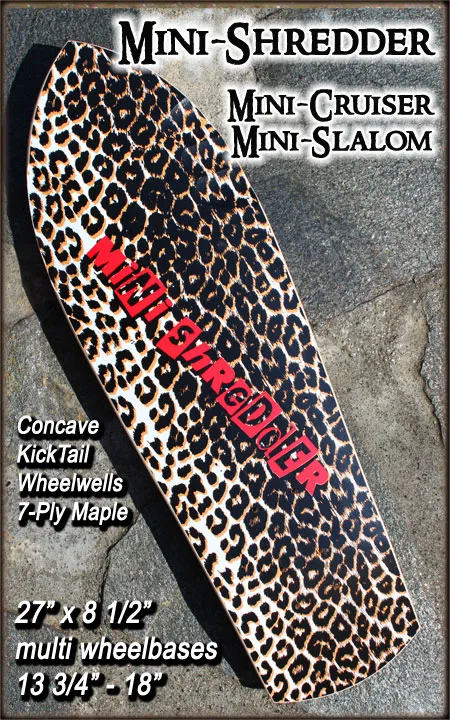 スケートキング ミニシュレッダー ブルーレパードの画像3 画像:スケートキング ミニシュレッダー ブルーレパード_3