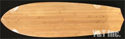 スケートボード ブランク バンブー 3610 スワローテール TW