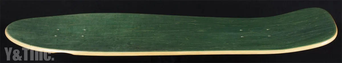 画像:ブランクデッキ オールドスクール フィッシュテール ステイングリーン_3