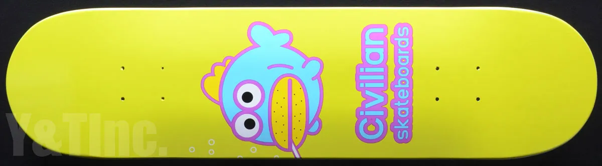 シビリアン フィッシュ 8.0 イエローの画像1 画像:シビリアン フィッシュ 8.0 イエロー_1