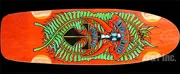デッキ ブルドッグスケーツ ロングピッグ 36 オレンジ