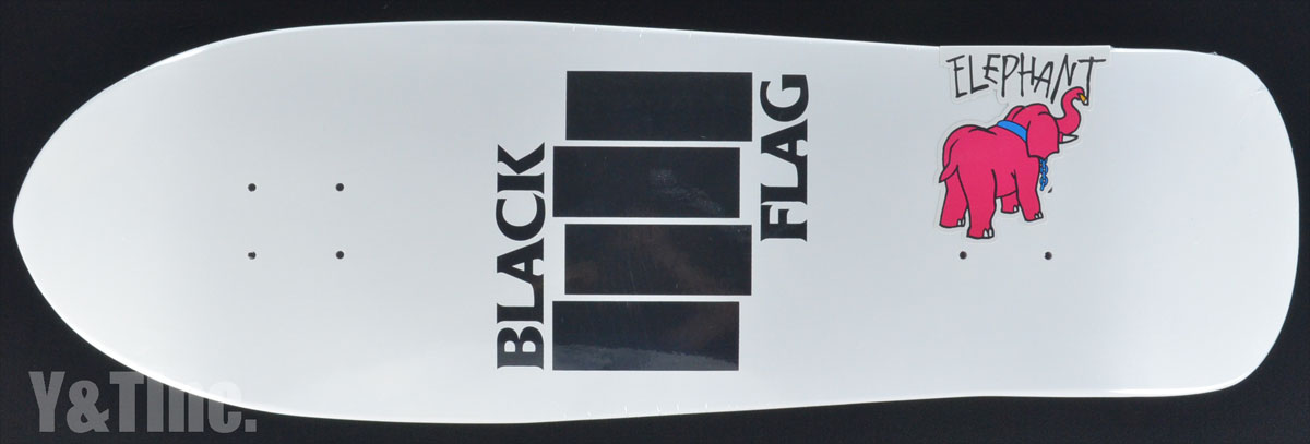 ELEPHANT BLACK FLAG BARS White_1