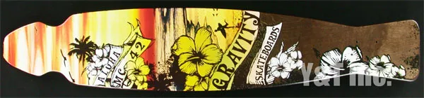 グラビティ ミニカーブ2 アロハ ブラックの画像1 画像:グラビティ ミニカーブ2 アロハ ブラック_1