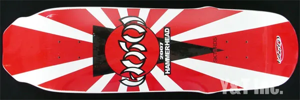 ホソイ ハンマーヘッド 2007 レッド ホワイトの画像1 画像:ホソイ ハンマーヘッド 2007 レッド ホワイト_1