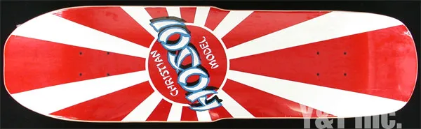 ホソイ ライジングサン クリスチャンモデル レッド ホワイトの画像1 画像:ホソイ ライジングサン クリスチャンモデル レッド ホワイト_1