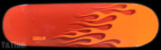 POWELL PERALTA HOT ROD FLAMES ORANGE RED