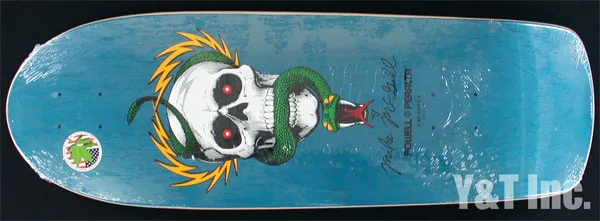 パウエル ペラルタ スカルアンドスネーク ブルーの画像1 画像:パウエル ペラルタ スカルアンドスネーク ブルー_1