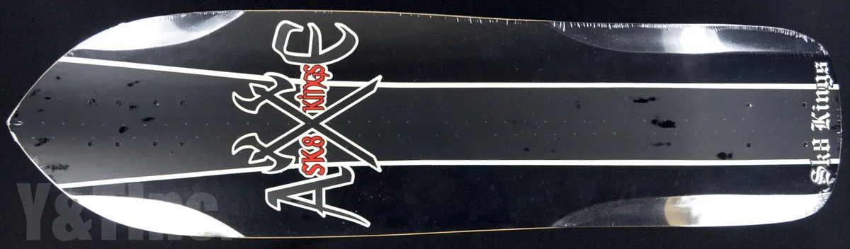 画像:スケートキング アックス3 ウッディスラローム ブラック_1