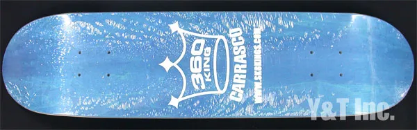 画像:スケートキング ストリート 360 キング グローインザダーク スカイブルー_1