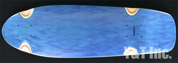 ブランクデッキ ミニクルーザー ターボ27 ステインブルーの画像1 画像:ブランクデッキ ミニクルーザー ターボ27 ステインブルー_1