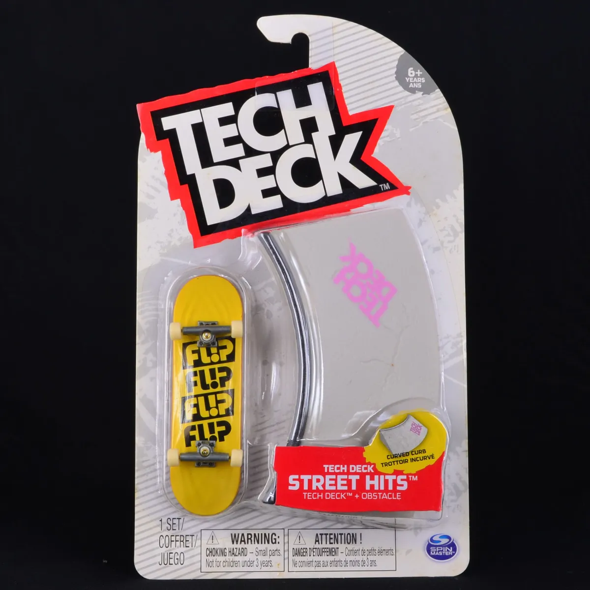 テックデッキ ストリートヒッツ フリップ カーブドカーブの画像1 画像:テックデッキ ストリートヒッツ フリップ カーブドカーブ_1