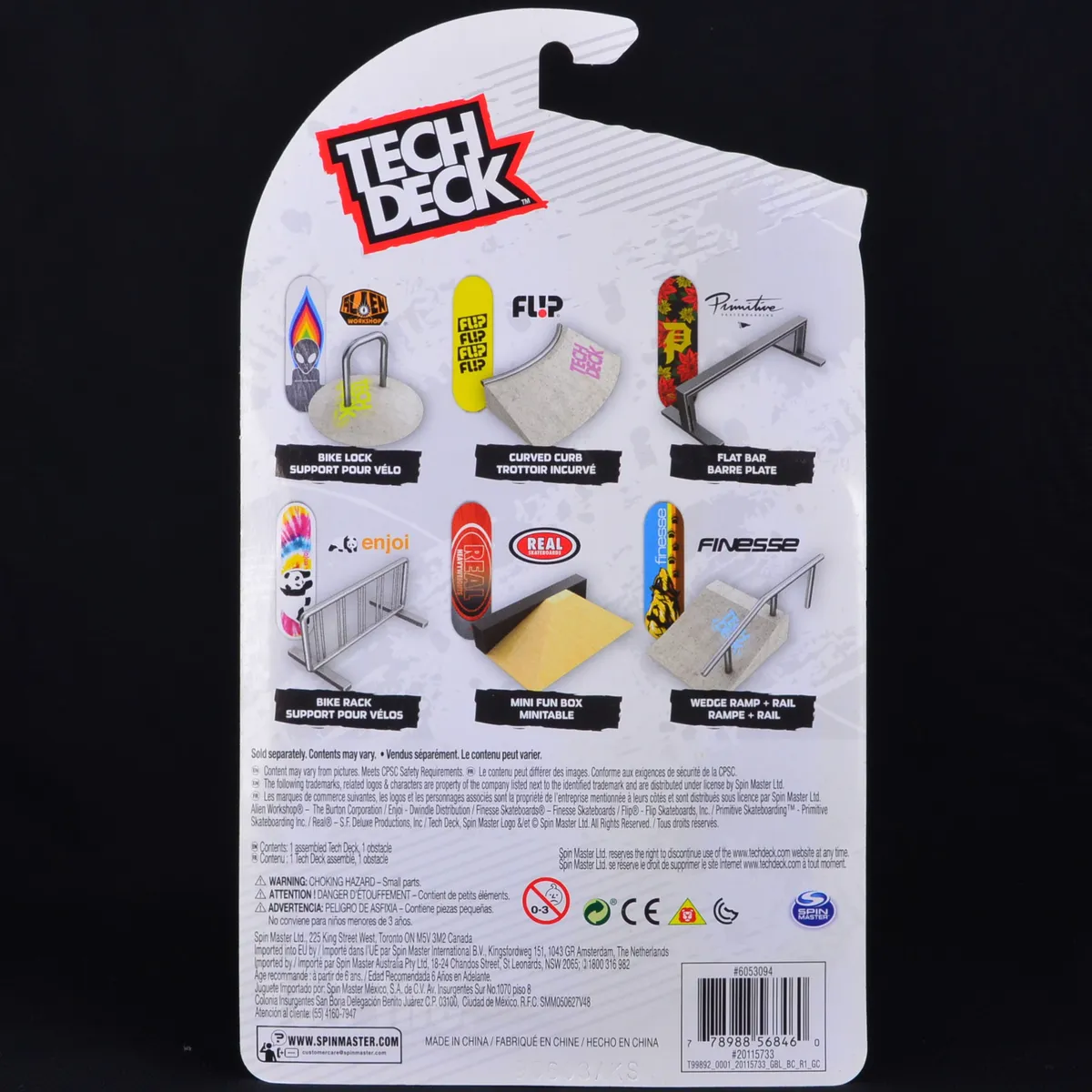 画像:テックデッキ ストリートヒッツ プリミティブ フラットバー_2