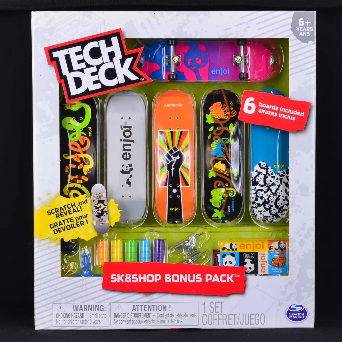 テックデッキ スケートショップボーナスパック エンジョイの画像1 画像:テックデッキ スケートショップボーナスパック エンジョイ_1