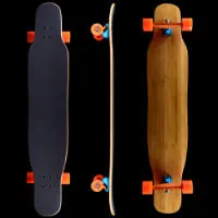 ロングスケートボード ブランクダンサー4909チャージャー10バスティン66mmオレンジ