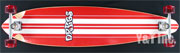 スケートボード ドレッグス アルペンレッド インディー169クリプトニクス70mmSE