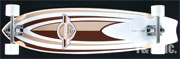 スケートボード ドレッグス ディッチ ランダル150 ドレッグス66mm