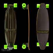 ロングスケートボード グラビティ ジャイアントスラローム ベネットジグザグ66mm