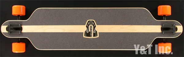 グラビティ41ドロップカーブ メイプル マカイ ランダル180ブラック 76mm80aハイグレード NINJA ABEC7の画像2 画像:グラビティ41ドロップカーブ メイプル マカイ ランダル180ブラック 76mm80aハイグレード NINJA ABEC7_2