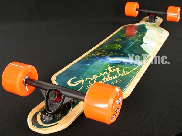 グラビティ41ドロップカーブ メイプル マカイ ランダル180ブラック 76mm80aハイグレード NINJA ABEC7の画像4 画像:グラビティ41ドロップカーブ メイプル マカイ ランダル180ブラック 76mm80aハイグレード NINJA ABEC7_4