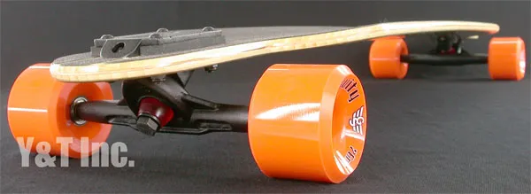 グラビティ41ドロップカーブ カライ ランダル180ブラックフリップ 76mm80aハイグレード SHOCK6mm ABEC7の画像4 画像:グラビティ41ドロップカーブ カライ ランダル180ブラックフリップ 76mm80aハイグレード SHOCK6mm ABEC7_4