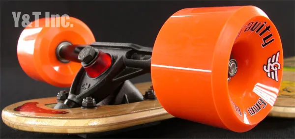 グラビティ41ドロップカーブ カライ ランダル180ブラックフリップ 76mm80aハイグレード SHOCK6mm ABEC7の画像8 画像:グラビティ41ドロップカーブ カライ ランダル180ブラックフリップ 76mm80aハイグレード SHOCK6mm ABEC7_8