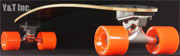 ロングスケートボード インディアナ チーフ85 50kg-65kg パリススタンダード フォープレジデント70mm80a