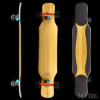 ロングスケートボード ブランクダンサー4895チャージャー10バスティン66mmブラック