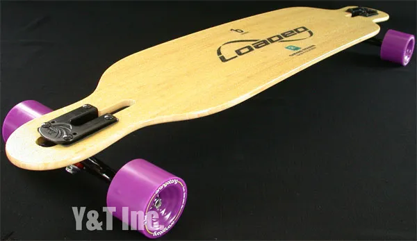 画像:ローデッド ダービッシュバンブー42 FLEX2 45kg-81kg パリス ブラック オランガタン 75mm 83a パープル ABEC7_4