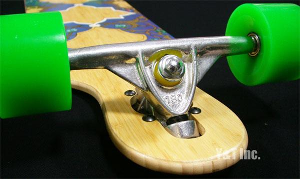 画像:ローデッド ダービッシュバンブー42 FLEX2 45kg-81kg ランダル180 ガムボール76mm ABEC7_4