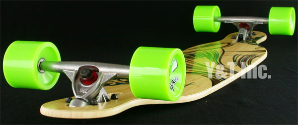 画像:ローデッド ダービッシュバンブー42 FLEX2 45kg-81kg ランダル ビッグジグ 75mm 80a ライム ABEC7_5