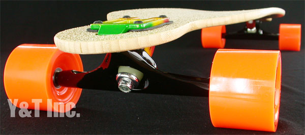 画像:ローデッド ダービッシュバンブー42 FLEX2 45kg-81kg チャージャーラスタ オランガインヒート 75mm80a ABEC7_4