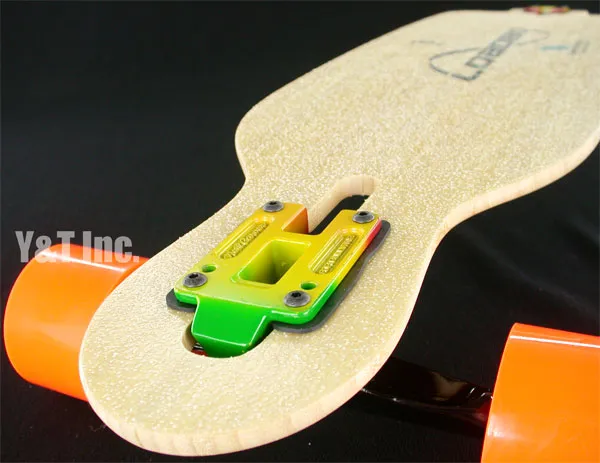 ローデッド ダービッシュバンブー42 FLEX2 45kg-81kg チャージャーラスタ オランガインヒート 75mm80a ABEC7の画像5 画像:ローデッド ダービッシュバンブー42 FLEX2 45kg-81kg チャージャーラスタ オランガインヒート 75mm80a ABEC7_5