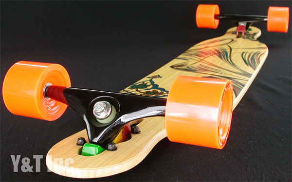 画像:ローデッド ダービッシュバンブー42 FLEX2 45kg-81kg チャージャーラスタ オランガインヒート 75mm80a ABEC7_6