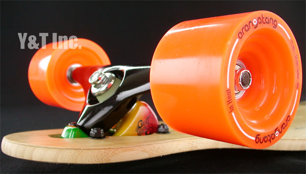 画像:ローデッド ダービッシュバンブー42 FLEX2 45kg-81kg チャージャーラスタ オランガインヒート 75mm80a ABEC7_7