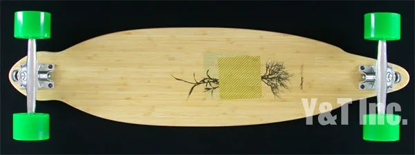 ローデッド ピンテールバンブー35 ランダル180 ガムボール76mm ABEC7の画像2 画像:ローデッド ピンテールバンブー35 ランダル180 ガムボール76mm ABEC7_2