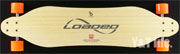 ロングスケートボード ローデッド バンガードバンブー38 FLEX5 32kg-72kg パリス オランガタン70mm ABEC7