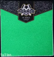 ランドヤッツ ハンマーグリップ 36グリット グリーン 11インチx11インチx4枚