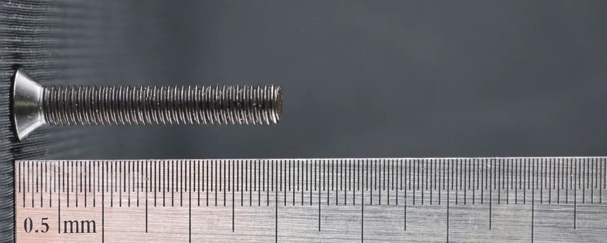 ビスセット フラットヘッド プラス 1.25の画像2 画像:ビスセット フラットヘッド プラス 1.25_2