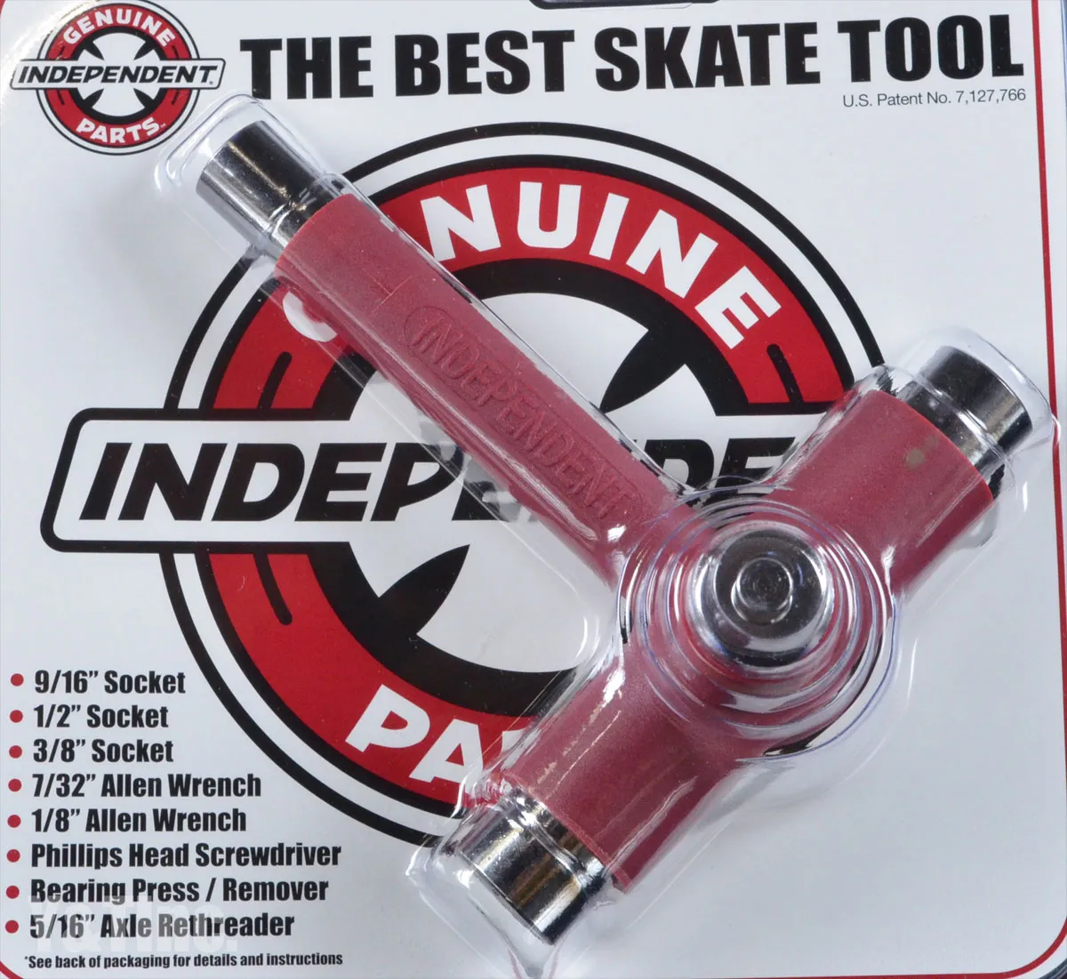 インディペンデント ベストスケートツール レッドの画像2 画像:インディペンデント ベストスケートツール レッド_2