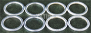 SPEED RING SILVER 8PC