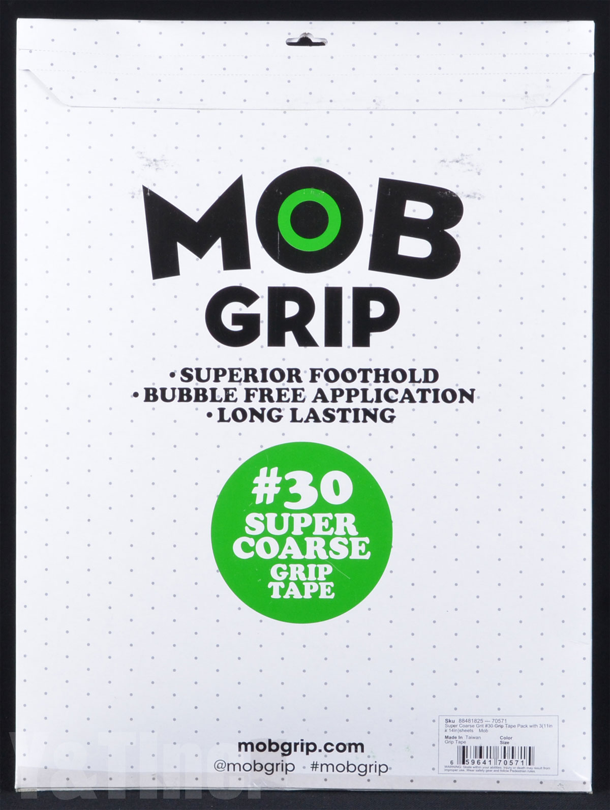 MOB GRIP SHEET 11x14 SUPER COARSE 30 GRIT BLACK_2
