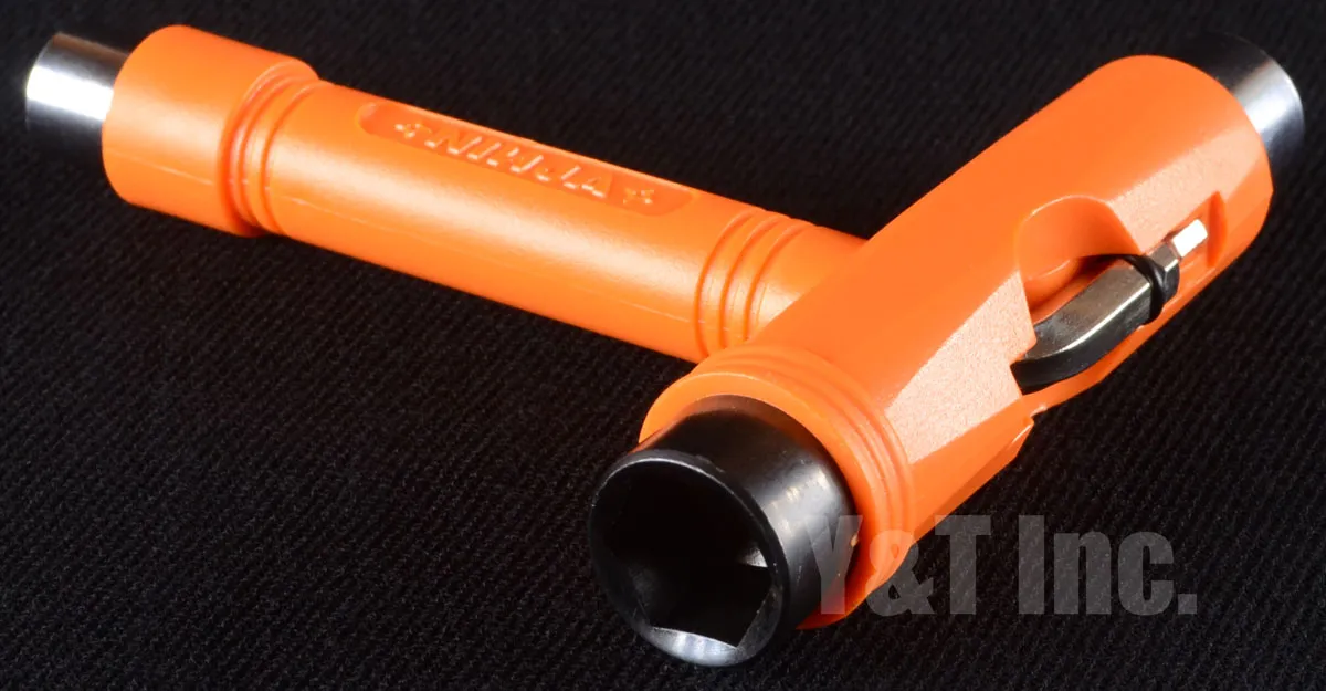 ニンジャ T字型スケートツール T5 オレンジシルバーの画像1 画像:ニンジャ T字型スケートツール T5 オレンジシルバー_1