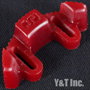 RIPTIDE FOOTSTOP OUT-SIDE CONVEX RED