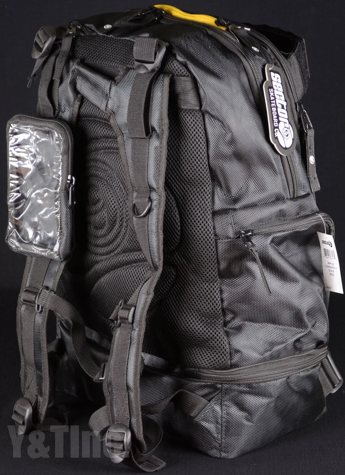 画像:セクターナイン コマンド2 バックパック ブラック_3